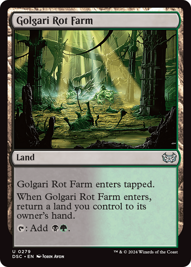 Golgari Rot Farm [Duskmourn: House of Horror Commander] | Card Merchant Takapuna