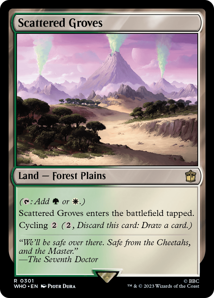 Scattered Groves [Doctor Who] | Card Merchant Takapuna