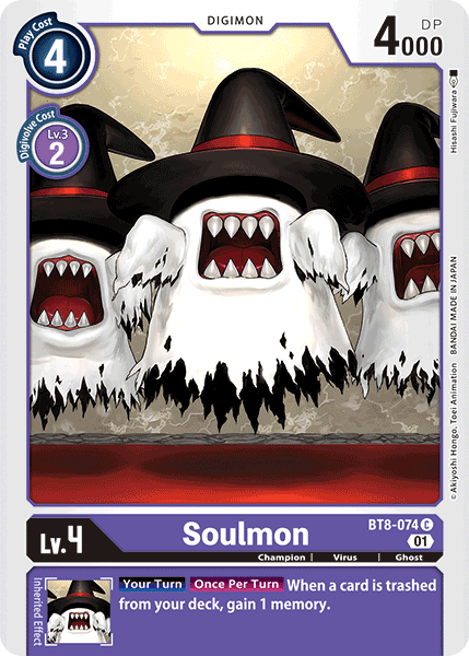 Soulmon [BT8-074] [New Awakening] | Card Merchant Takapuna