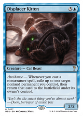 Displacer Kitten (White Border) [Mystery Booster 2] | Card Merchant Takapuna