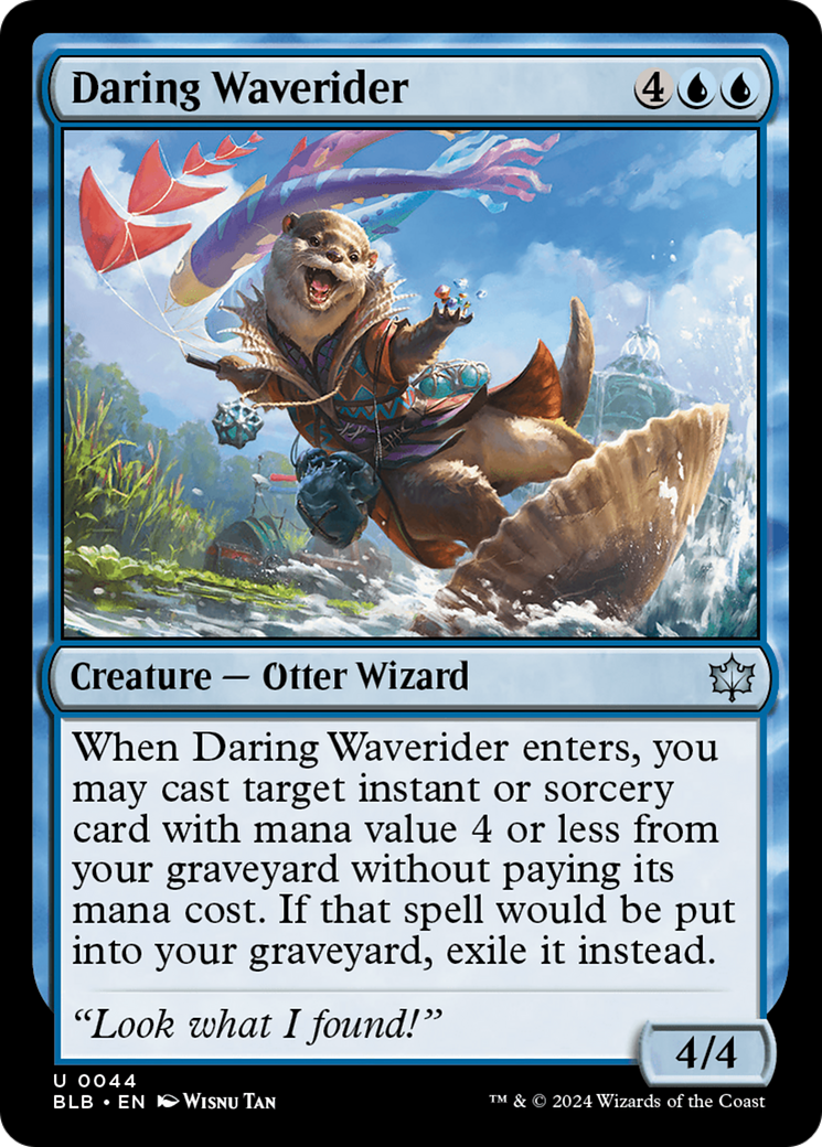 Daring Waverider [Bloomburrow] | Card Merchant Takapuna