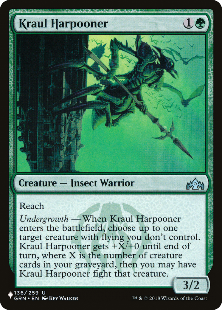 Kraul Harpooner [The List Reprints] | Card Merchant Takapuna