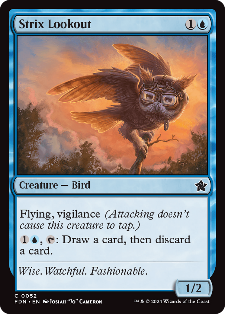 Strix Lookout [Foundations] | Card Merchant Takapuna