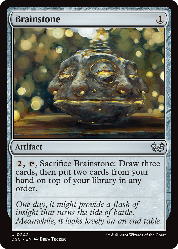 Brainstone [Duskmourn: House of Horror Commander] | Card Merchant Takapuna