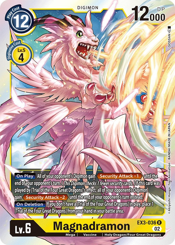 Magnadramon [EX3-036] [Draconic Roar] | Card Merchant Takapuna