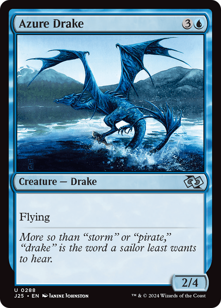 Azure Drake [Foundations Jumpstart] | Card Merchant Takapuna