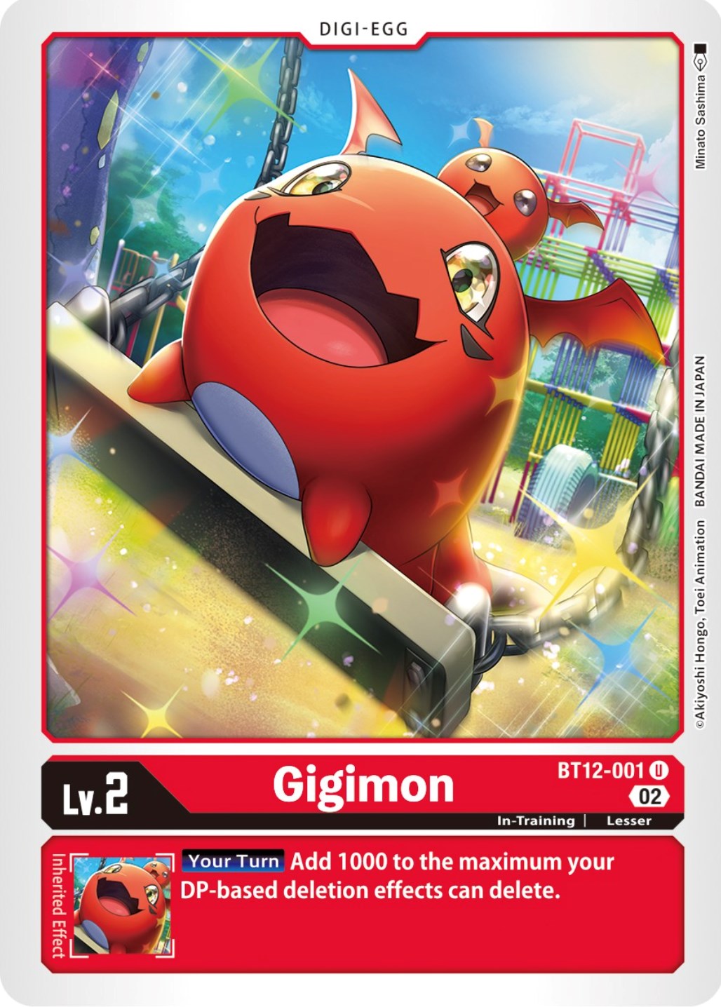 Gigimon [BT12-001] [Across Time] | Card Merchant Takapuna