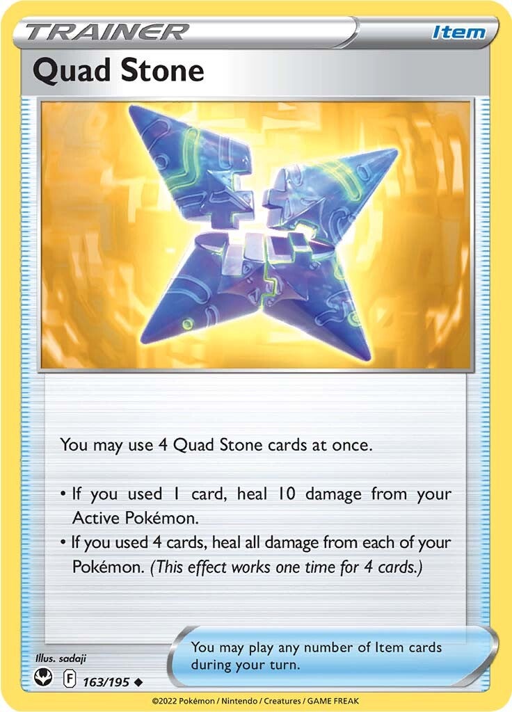 Quad Stone (163/195) [Sword & Shield: Silver Tempest] | Card Merchant Takapuna