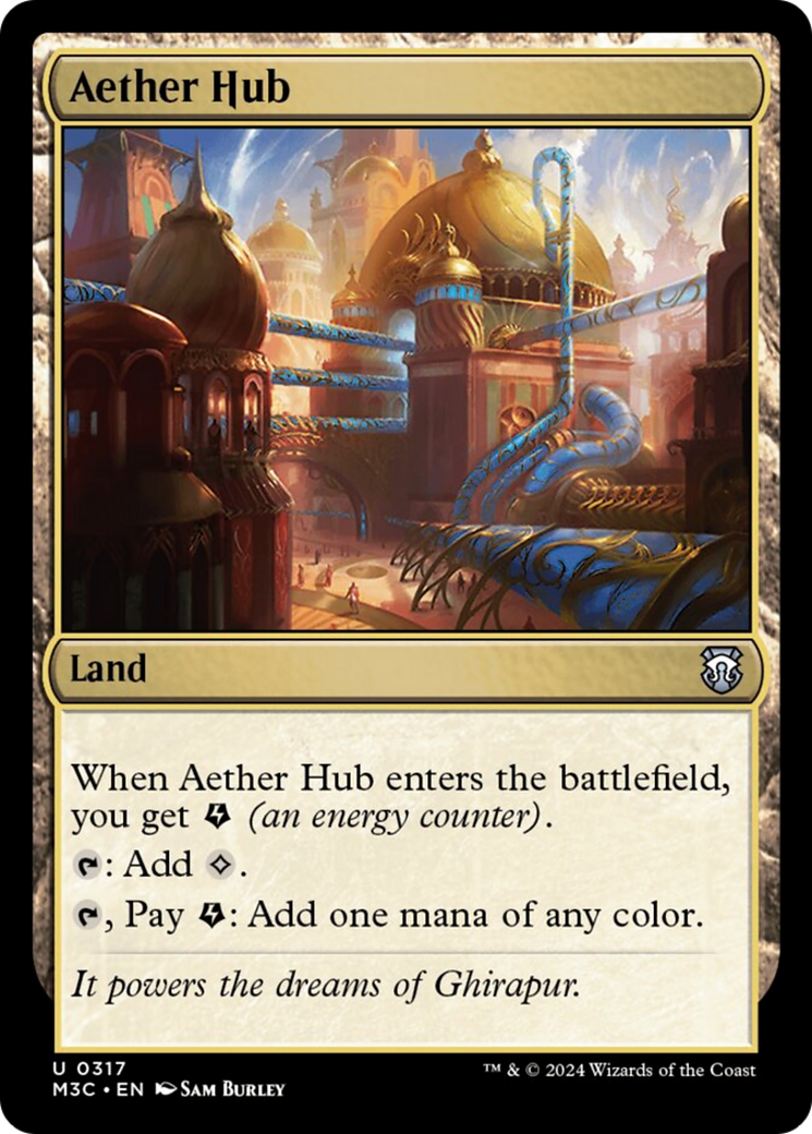 Aether Hub [Modern Horizons 3 Commander] | Card Merchant Takapuna