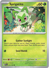 Sprigatito (012/193) [Scarlet & Violet: Paldea Evolved] | Card Merchant Takapuna