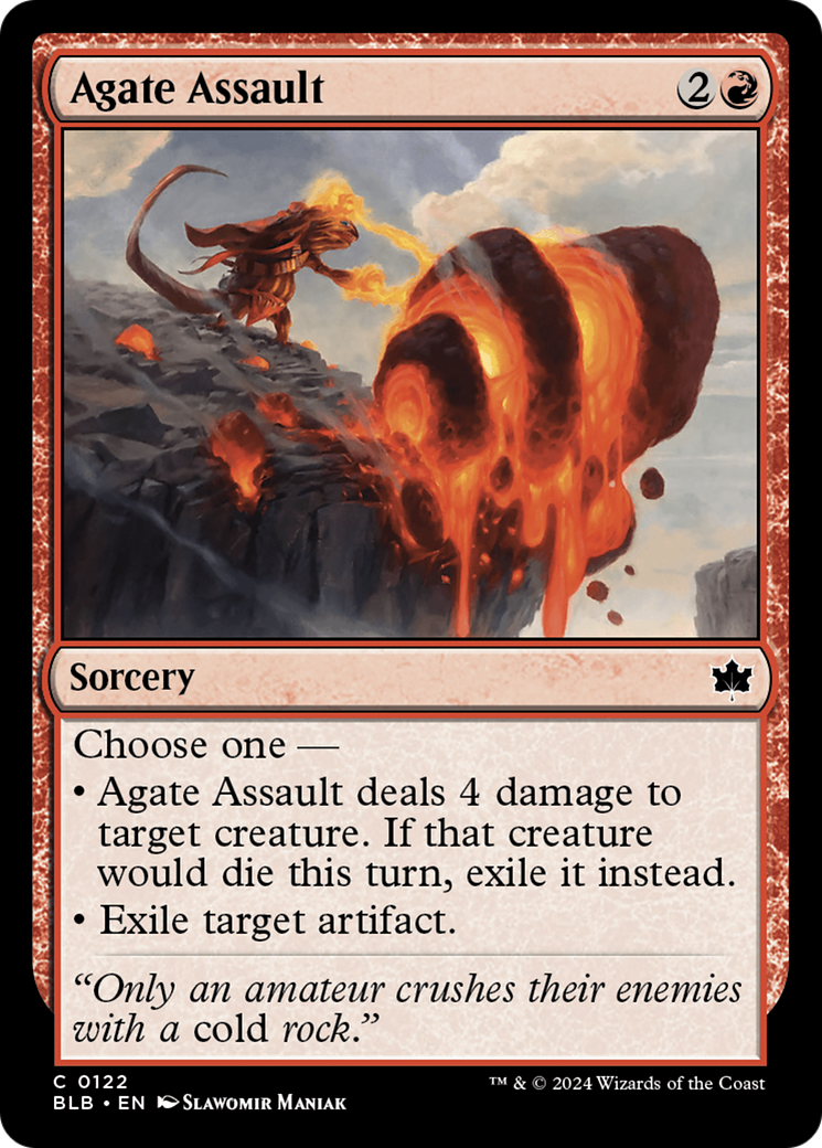 Agate Assault [Bloomburrow] | Card Merchant Takapuna