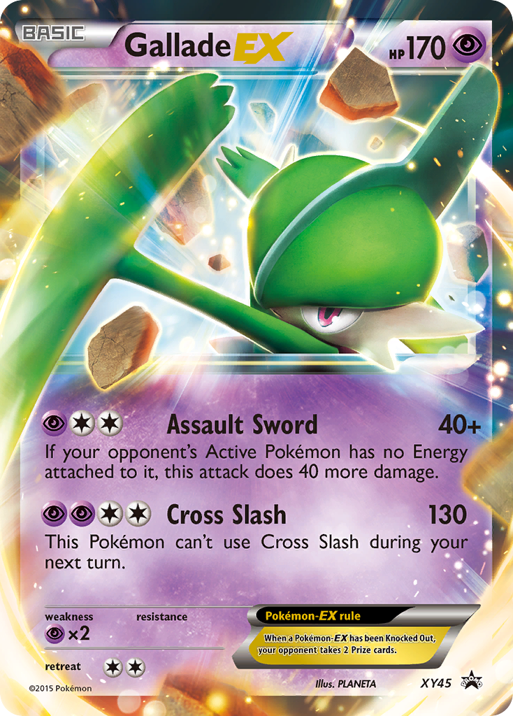 Gallade EX (XY45) [XY: Black Star Promos] | Card Merchant Takapuna