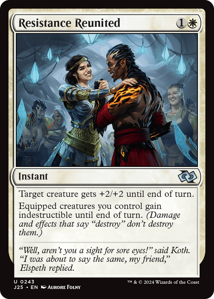 Resistance Reunited [Foundations Jumpstart] | Card Merchant Takapuna