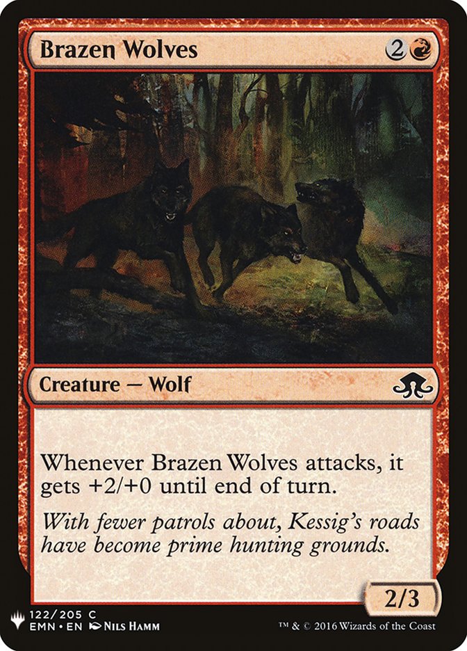 Brazen Wolves [Mystery Booster] | Card Merchant Takapuna