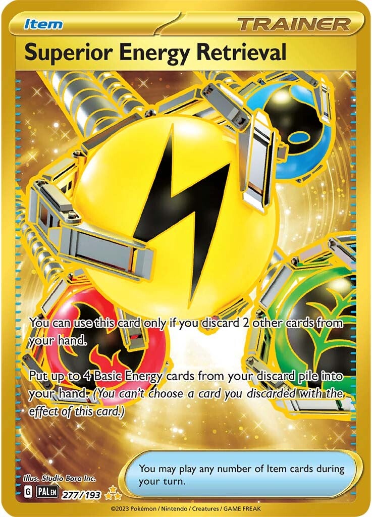 Superior Energy Retrieval (277/193) [Scarlet & Violet: Paldea Evolved] | Card Merchant Takapuna