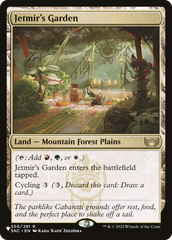 Jetmir's Garden [The List] | Card Merchant Takapuna