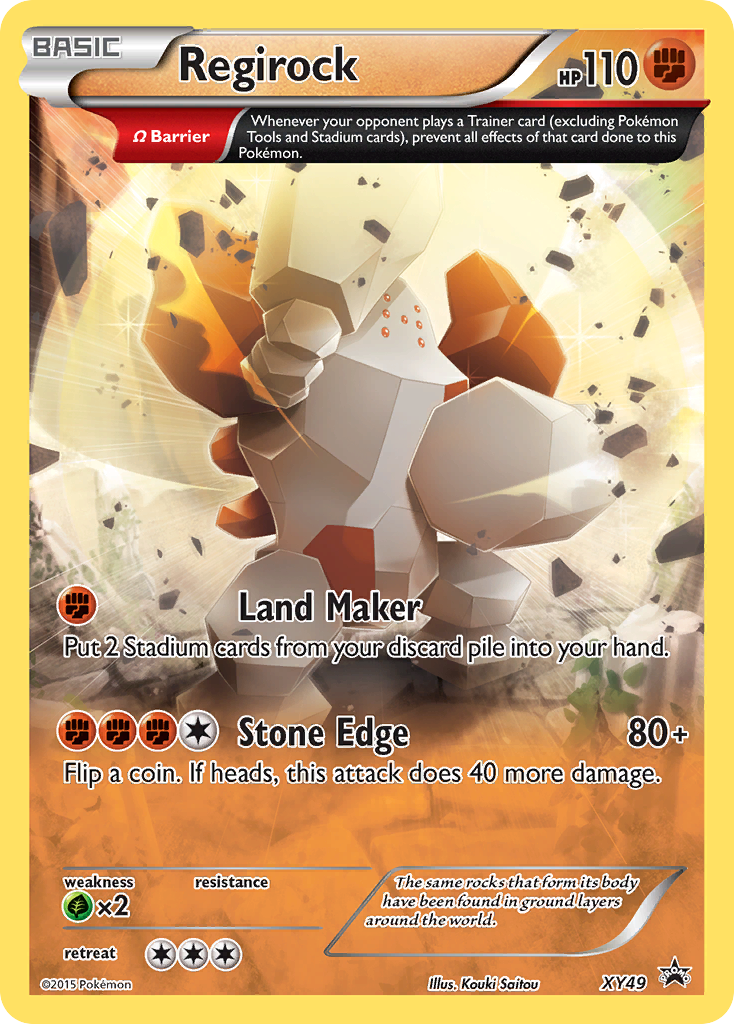 Regirock (XY49) [XY: Black Star Promos] | Card Merchant Takapuna