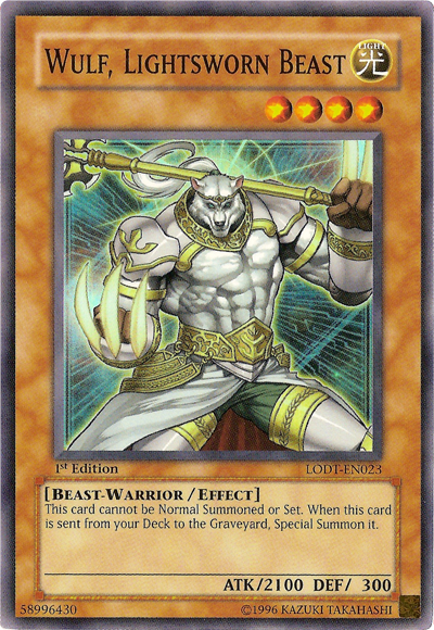 Wulf, Lightsworn Beast [LODT-EN023] Super Rare | Card Merchant Takapuna