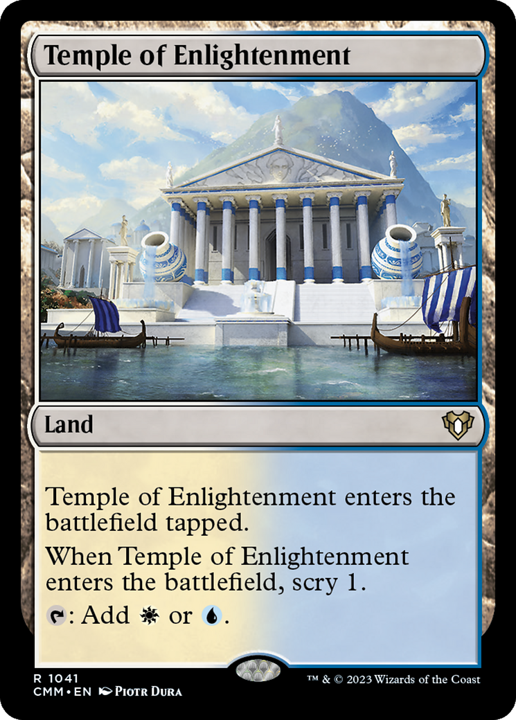 Temple of Enlightenment [Commander Masters] | Card Merchant Takapuna