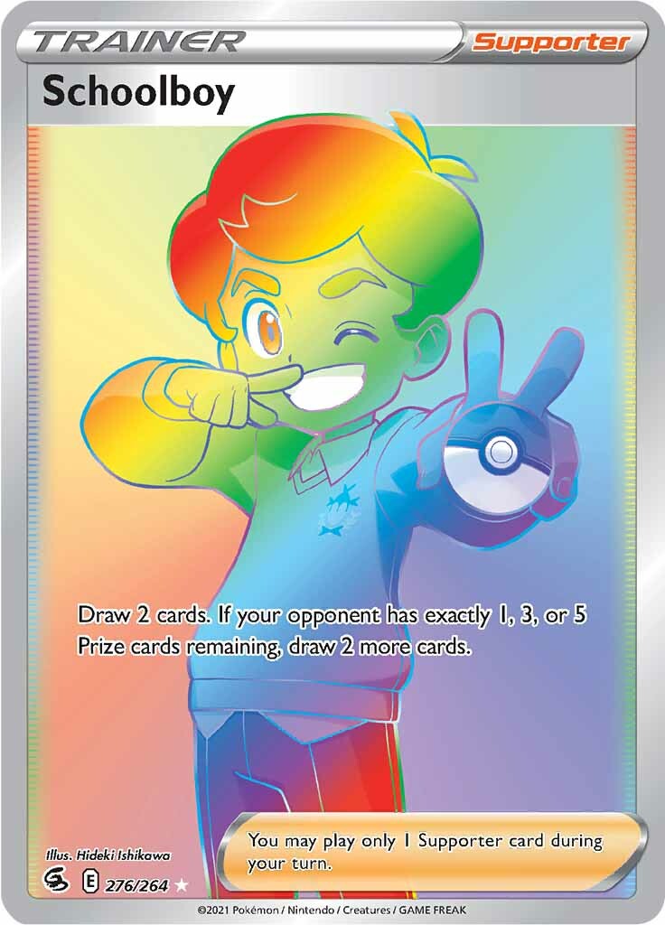 Schoolboy (276/264) [Sword & Shield: Fusion Strike] | Card Merchant Takapuna