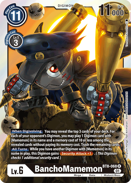 BanchoMamemon [BT8-068] [New Awakening] | Card Merchant Takapuna