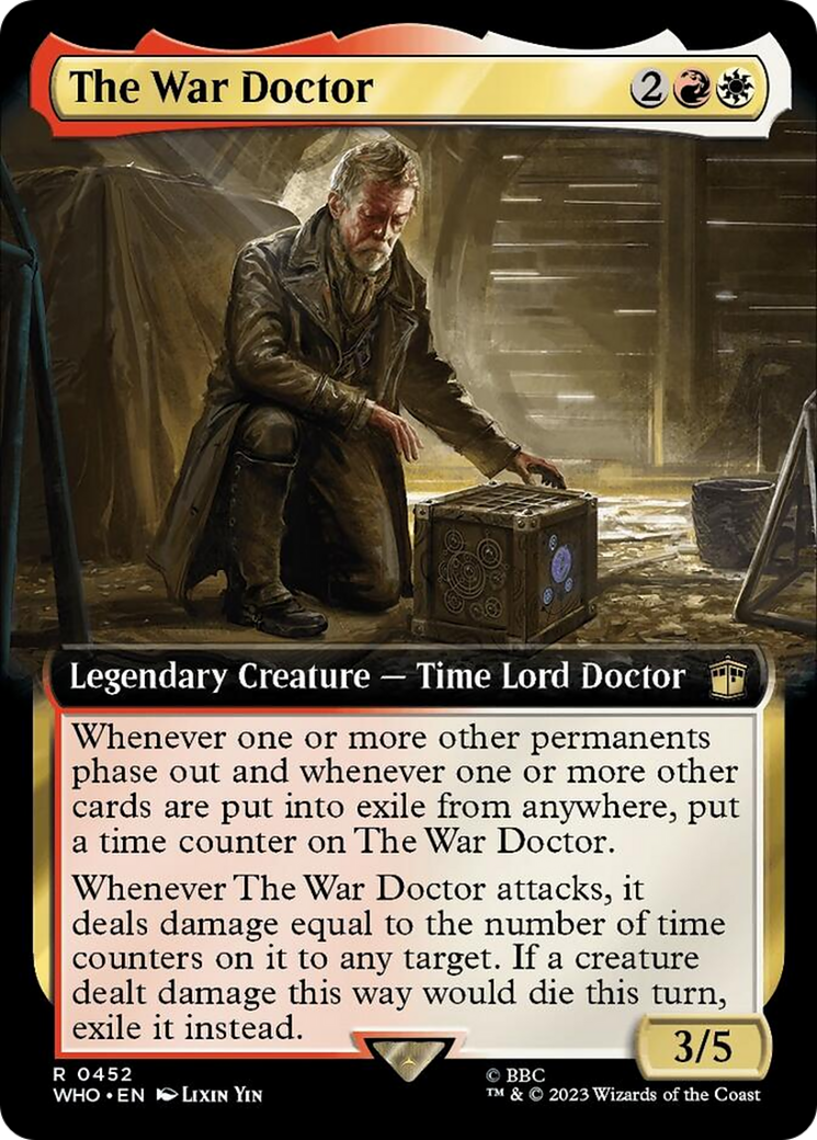 The War Doctor (Extended Art) [Doctor Who] | Card Merchant Takapuna