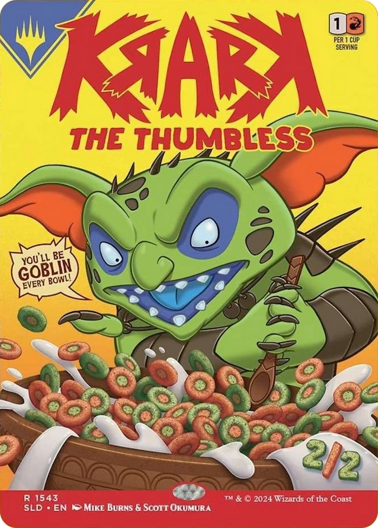 Krark, the Thumbless (Rainbow Foil) [Secret Lair Drop Series] | Card Merchant Takapuna