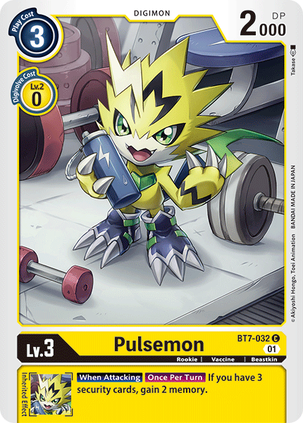 Pulsemon [BT7-032] [Next Adventure] | Card Merchant Takapuna