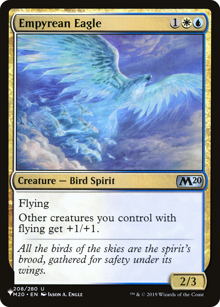 Empyrean Eagle [The List] | Card Merchant Takapuna