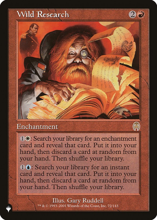 Wild Research [The List] | Card Merchant Takapuna