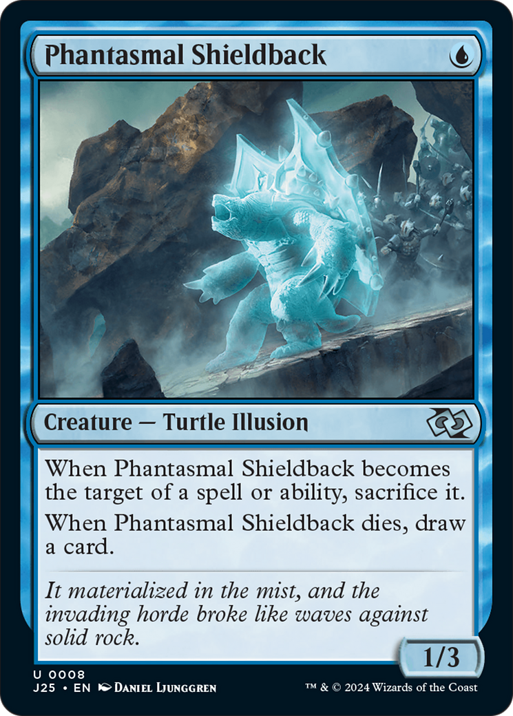 Phantasmal Shieldback [Foundations Jumpstart] | Card Merchant Takapuna