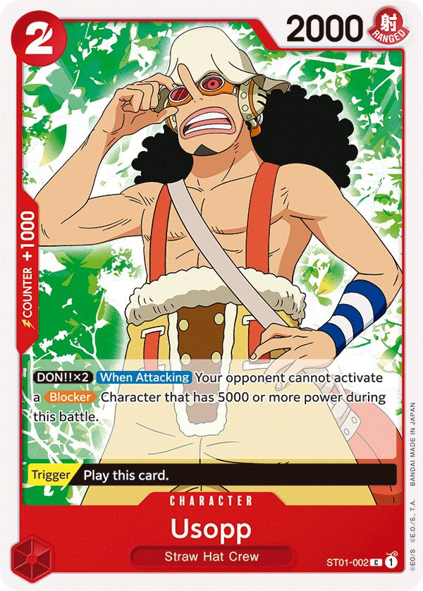 Usopp [Starter Deck: Straw Hat Crew] | Card Merchant Takapuna