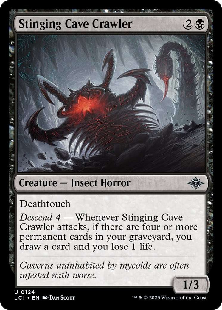 Stinging Cave Crawler [The Lost Caverns of Ixalan] | Card Merchant Takapuna