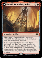 Brass's Tunnel-Grinder // Tecutlan, The Searing Rift [The Lost Caverns of Ixalan] | Card Merchant Takapuna