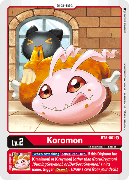 Koromon [BT5-001] [Battle of Omni] | Card Merchant Takapuna