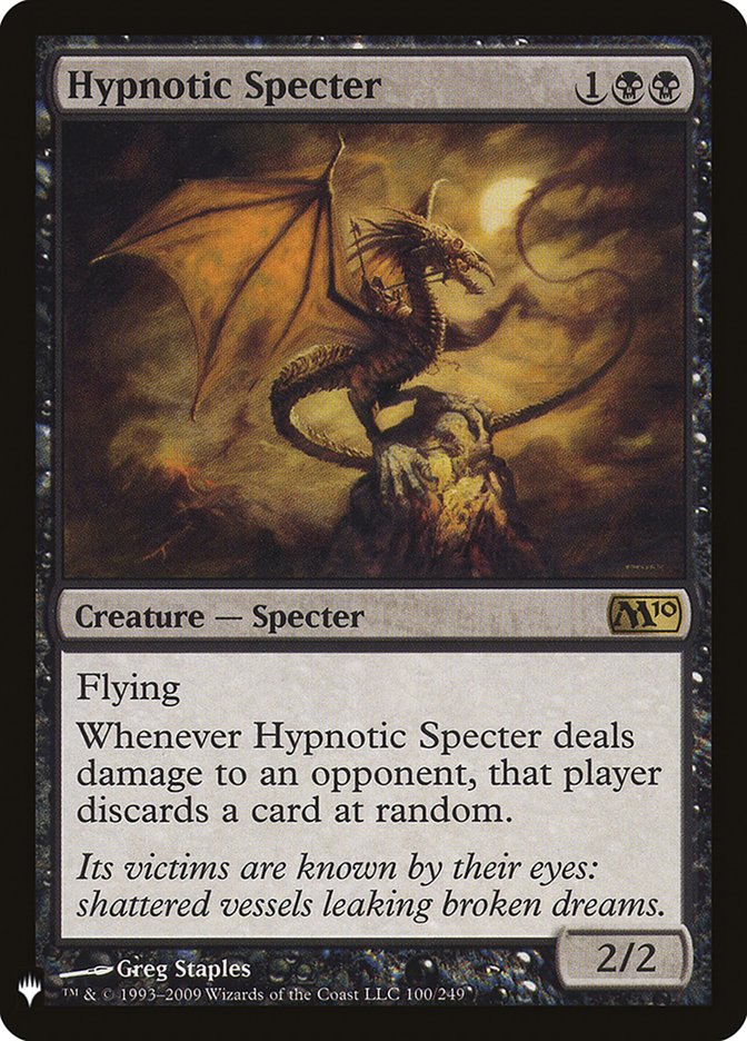 Hypnotic Specter [The List] | Card Merchant Takapuna