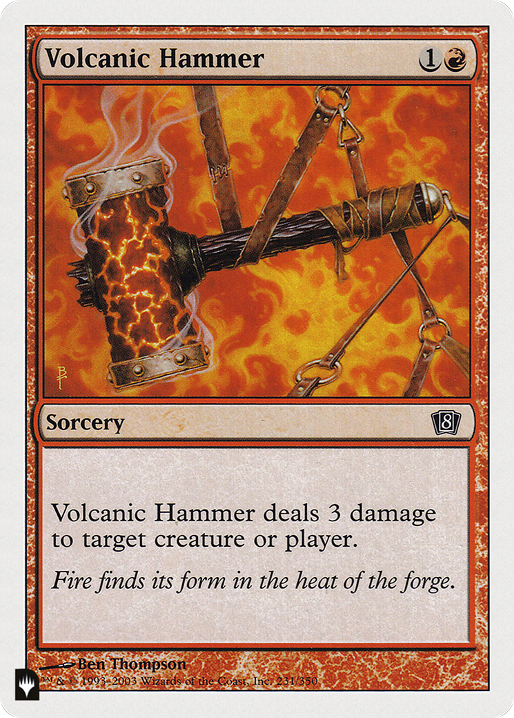 Volcanic Hammer [The List] | Card Merchant Takapuna