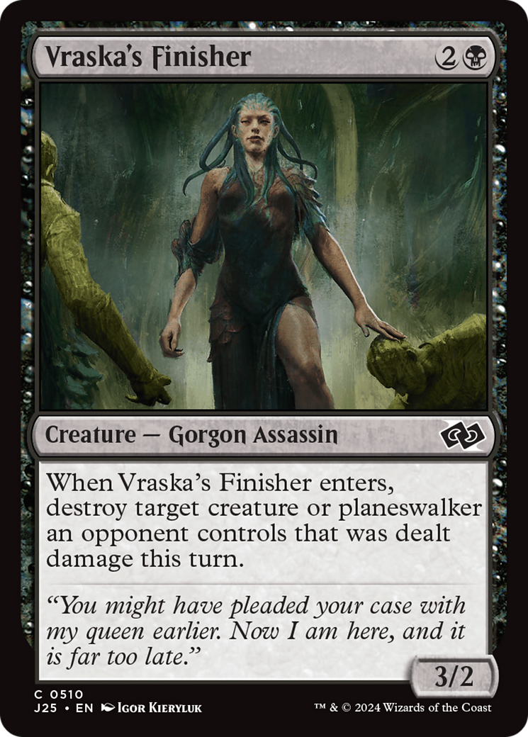 Vraska's Finisher [Foundations Jumpstart] | Card Merchant Takapuna