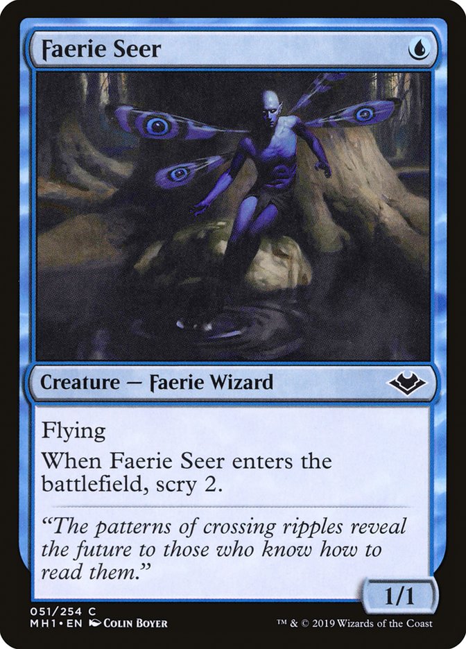 Faerie Seer [Modern Horizons] | Card Merchant Takapuna