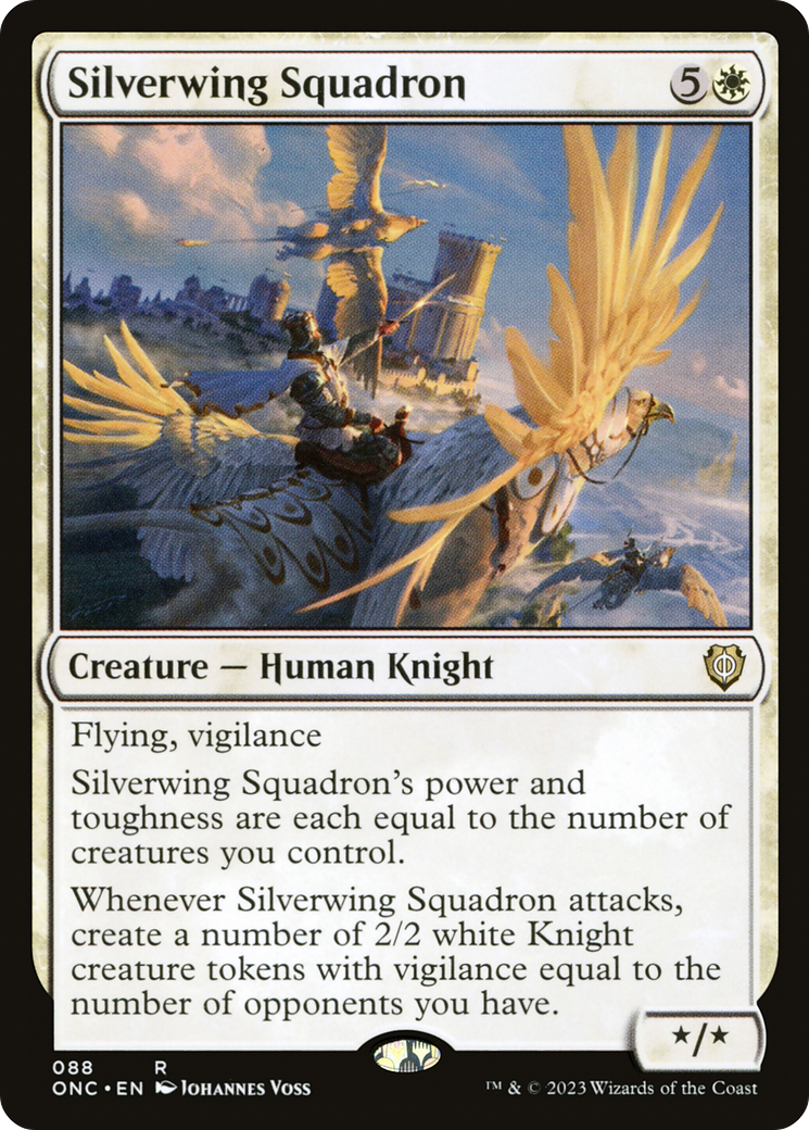 Silverwing Squadron [Phyrexia: All Will Be One Commander] | Card Merchant Takapuna