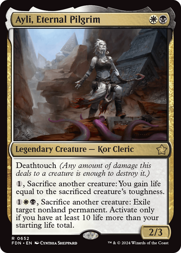 Ayli, Eternal Pilgrim [Foundations] | Card Merchant Takapuna