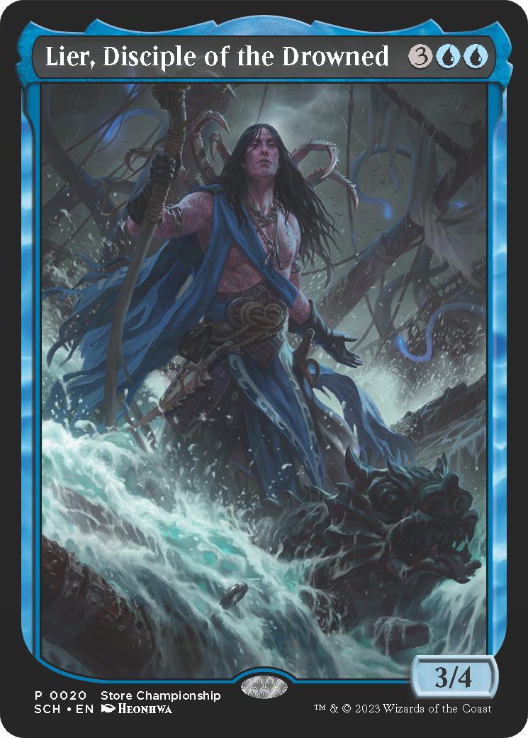 Lier, Disciple of the Drowned [Store Championships 2023] | Card Merchant Takapuna