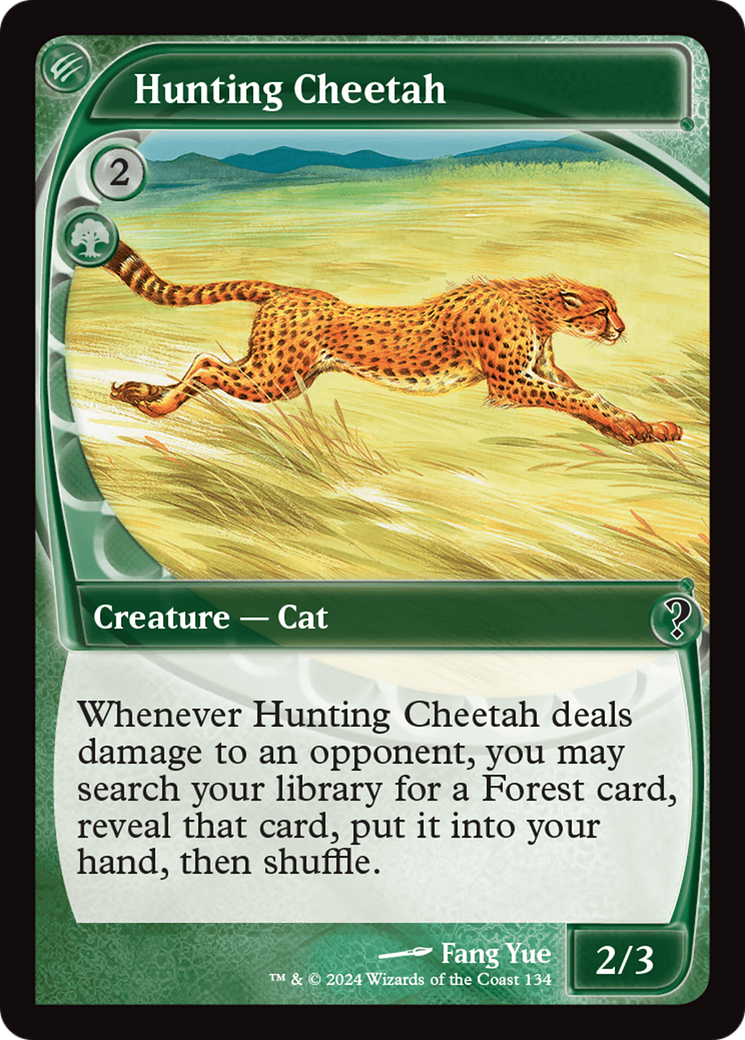 Hunting Cheetah (Future Sight) [Mystery Booster 2] | Card Merchant Takapuna