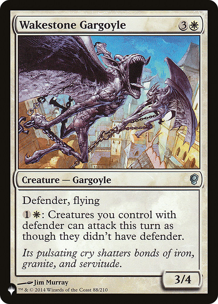 Wakestone Gargoyle [The List] | Card Merchant Takapuna