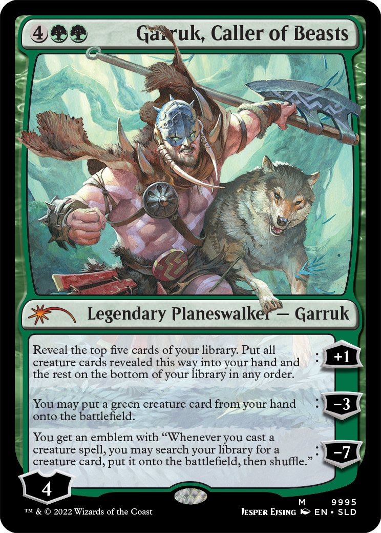 Garruk, Caller of Beasts [Secret Lair Drop Series] | Card Merchant Takapuna