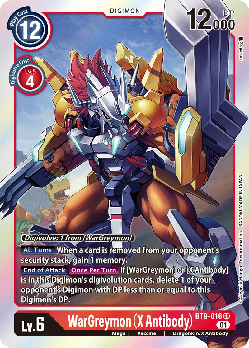 WarGreymon (X Antibody) [BT9-016] [X Record] | Card Merchant Takapuna