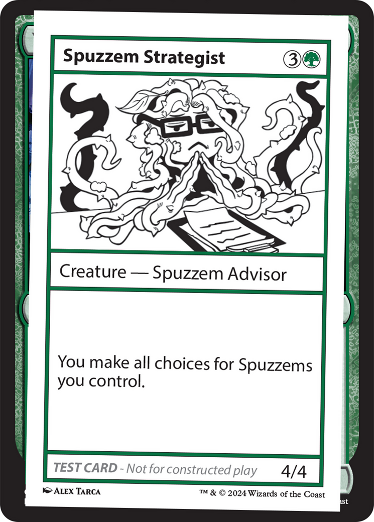 Spuzzem Strategist [Mystery Booster 2 Playtest Cards] | Card Merchant Takapuna