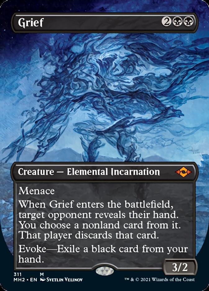 Grief (Borderless Alternate Art) [Modern Horizons 2] | Card Merchant Takapuna