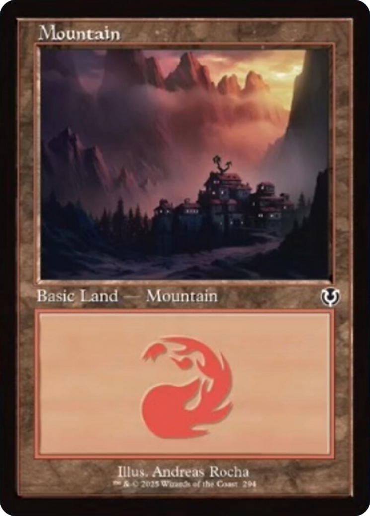 Mountain (294) (Retro Frame) [Innistrad Remastered] | Card Merchant Takapuna