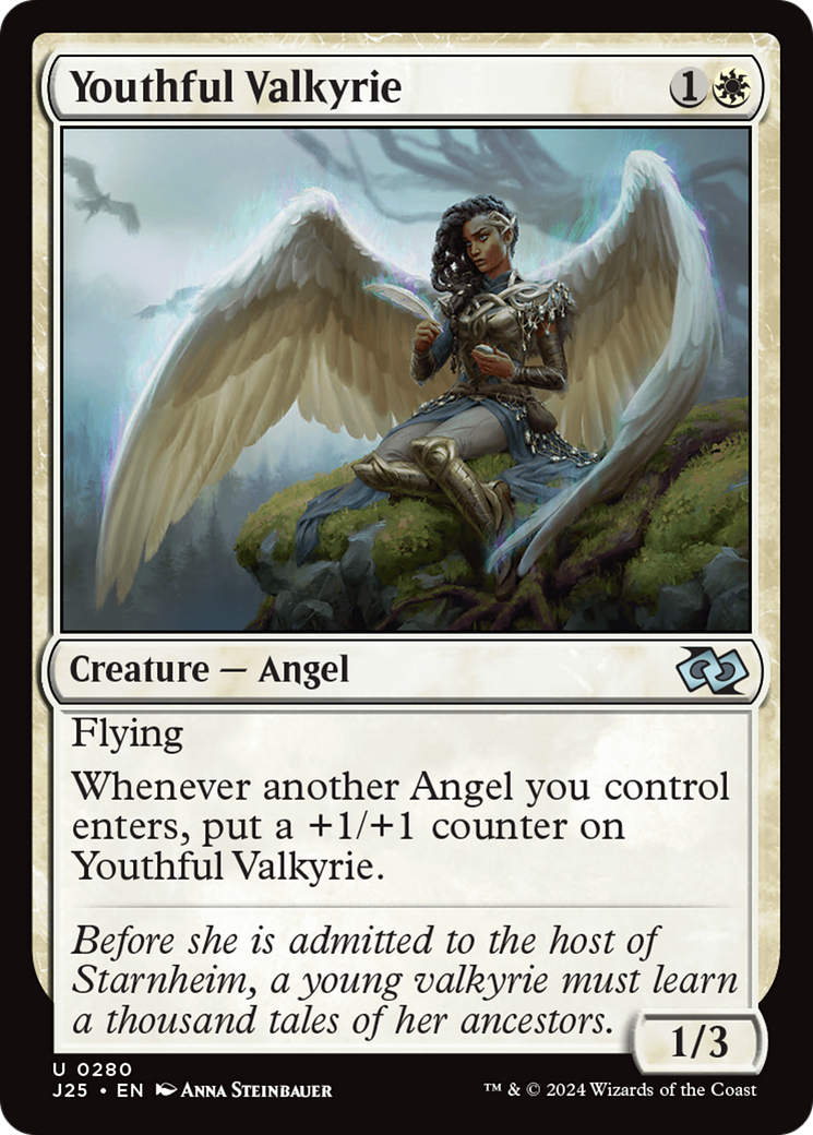 Youthful Valkyrie [Foundations Jumpstart] | Card Merchant Takapuna